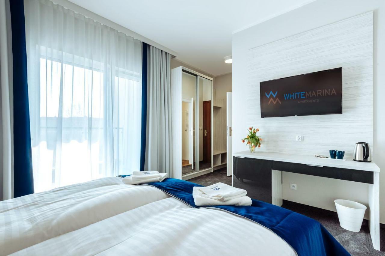 אוסטרוני מורסקי White Marina Apartamenty מראה חיצוני תמונה