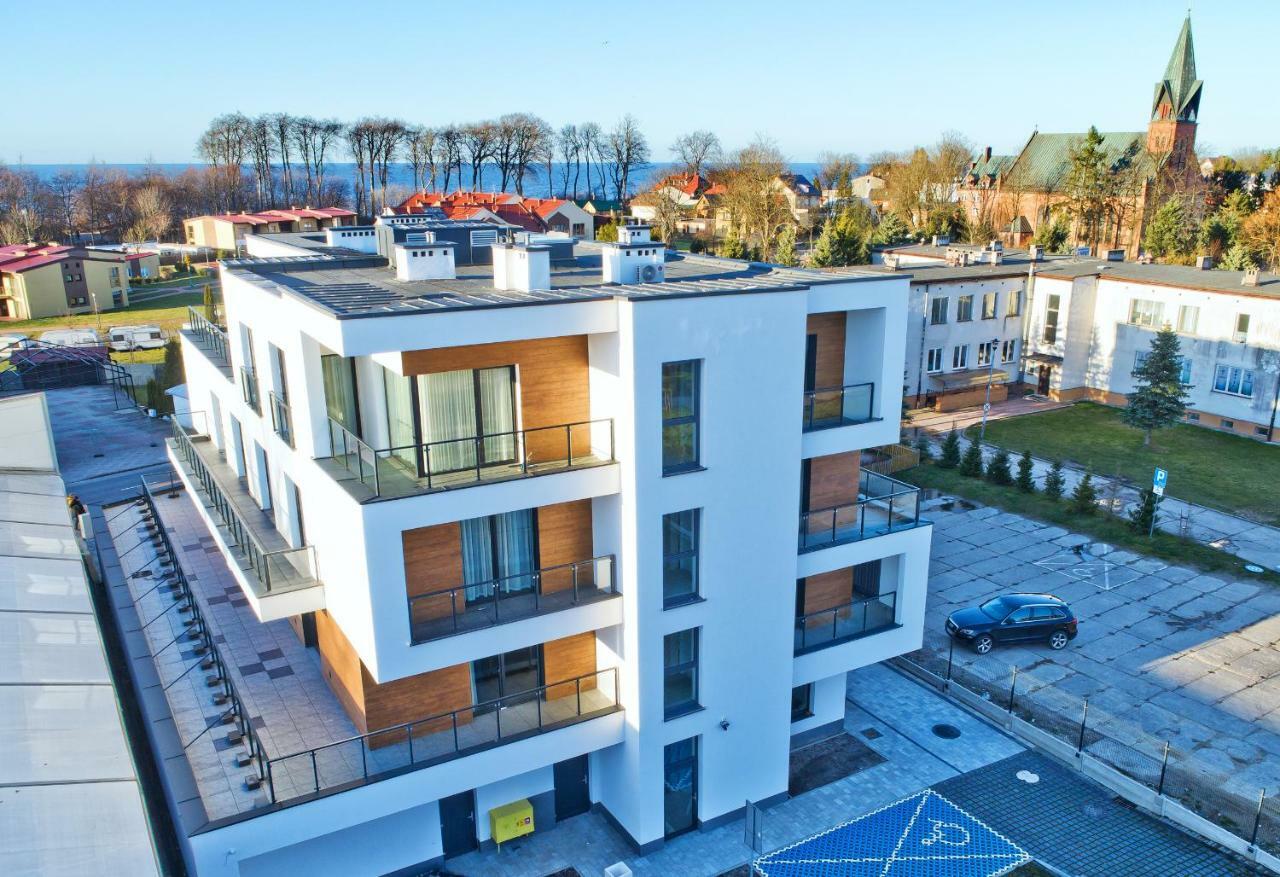 אוסטרוני מורסקי White Marina Apartamenty מראה חיצוני תמונה