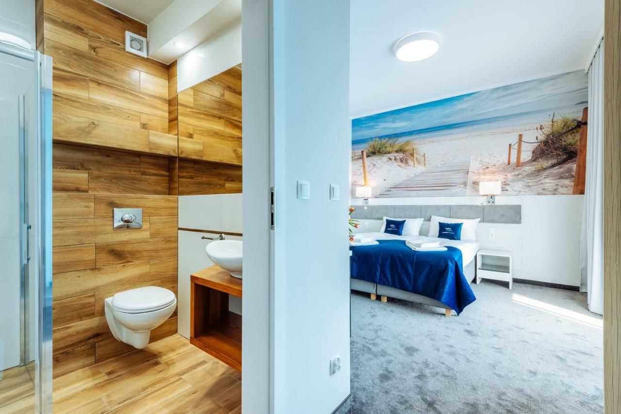 אוסטרוני מורסקי White Marina Apartamenty מראה חיצוני תמונה
