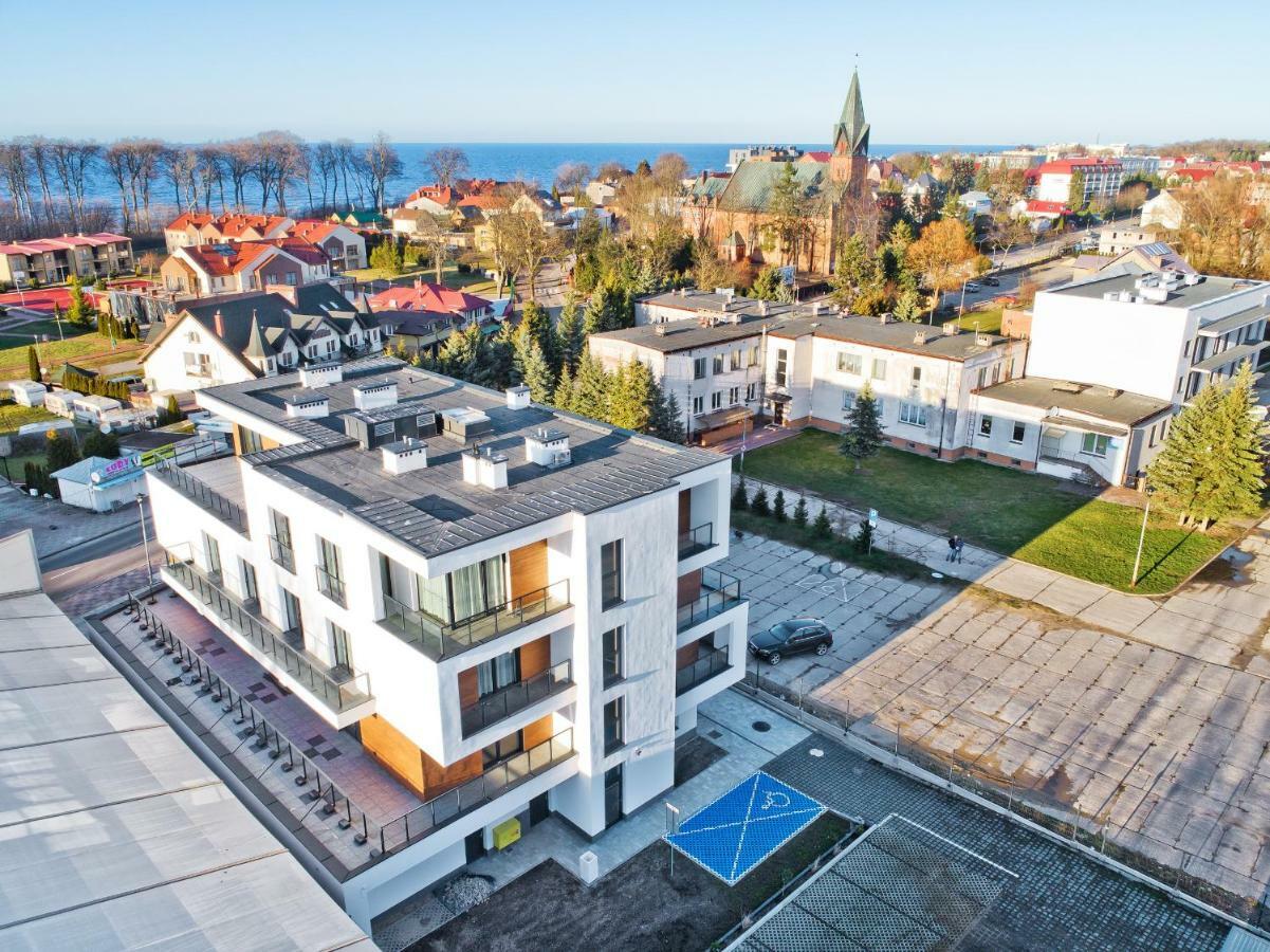 אוסטרוני מורסקי White Marina Apartamenty מראה חיצוני תמונה