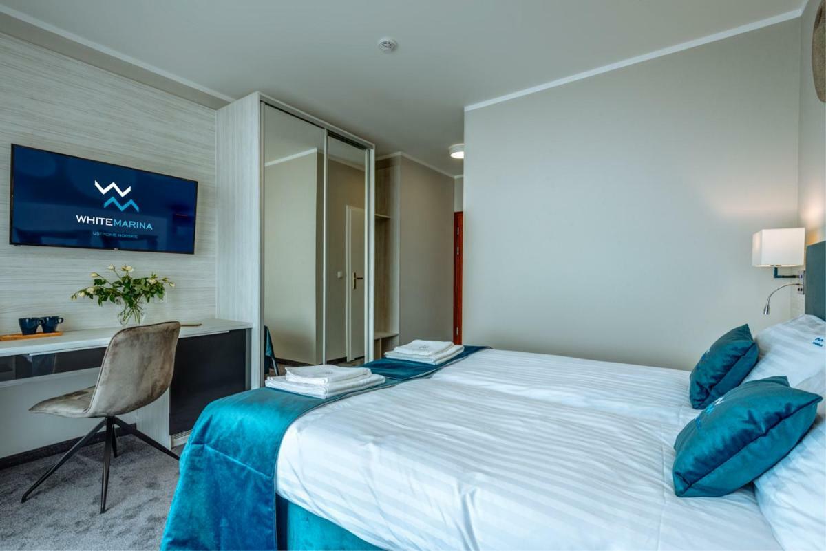 אוסטרוני מורסקי White Marina Apartamenty מראה חיצוני תמונה